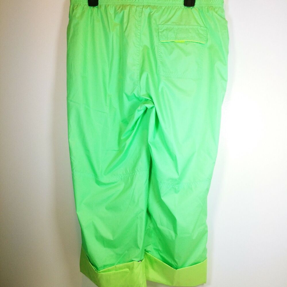 Women OLEG CASSINI 2 Piece Windbreaker and Pants green Yacht Style Vented P L - Picture 8 of 11